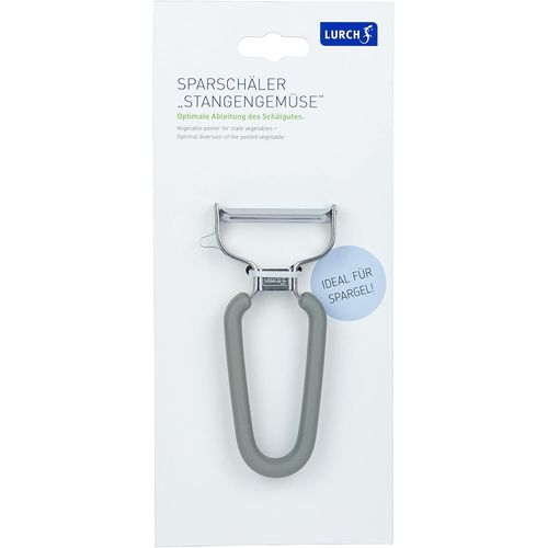 Flint Éplucheur Pour Asperges/Légumes-Tiges Plastique/Acier Inoxydable Gris 20 X 15 X 10 Cm