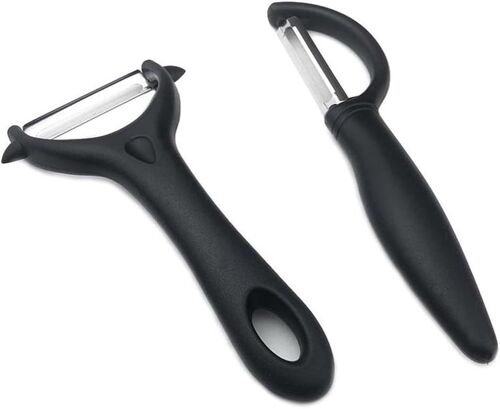 Lot De 2 Éplucheur Universel,Econome Legumes Inox Eplucheur Legumes Manuel Eplucheur Pomme De Terre Poignée Ergonomique,Couteau Eplucheur Cuisine Avec Lame Tranchante Pour Légumes Fruits