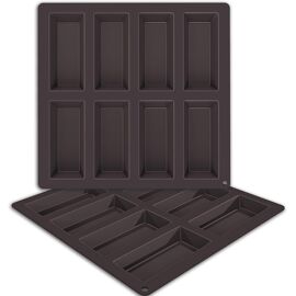 Moules à gaufres en silicone,Moule à Gaufres,Moule à gaufres rectangulaire en silicone pour