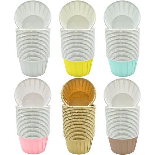 150 Pièces Caissette Muffins Papier,Caissettes Cupcake,Caissettes Muffins,Caissette Cupcake,Moule Muffins Papier,Moule Muffin