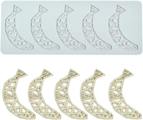 Tapis Dentelle Moule En Silicone 3d En Forme De Bananes Pour Décoration De Gâteau,Chocolat,Fondant,Gastronomie