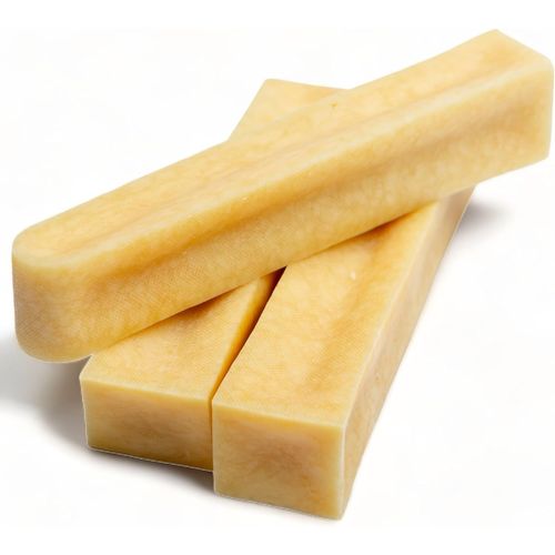 Friandises Naturelles À Mâcher De L'himalaya-Des Friandises À Mâcher Naturelles Très Savoureuses,Dures Et Durables Occuperont Votre Chien Pendant Un Certain Temps. (Taille M,Lot De 3)