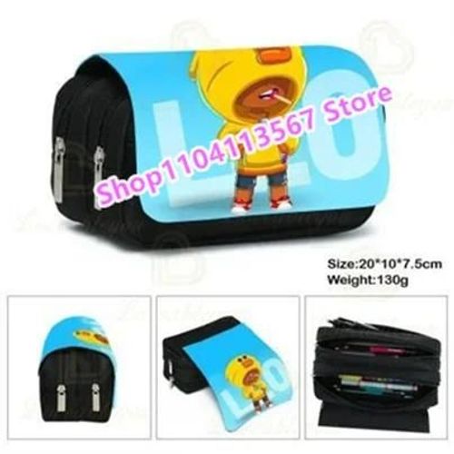 Trousse À Crayons Anime Spike Colt Jessie Crow,Sac À Crayons En Toile Pour Enfants De Retour À L'école,Sac De Papeterie De Haute Qualité,Figurines De Dessin Animé.Hybd005.Taille Unique