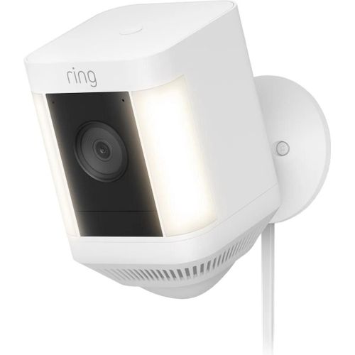 Caméra Ring Spotlight Cam Plus Plug-in Blanc