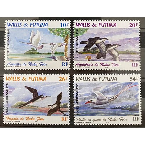 Lot De 4 Timbres Neufs** Poste Aérienne Wallis Et Futuna 1999 Y&T 214 À 217