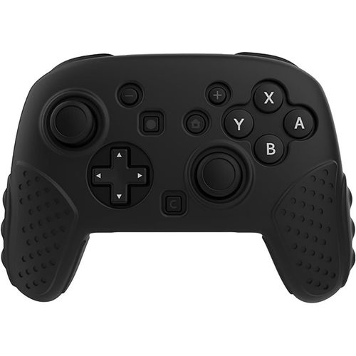 Fuiw-Étuis Compatible Avec Nintendo Switch 2 Pro Controller,Coque Silicone,Poids Léger,Antichoc,Portable - Noir
