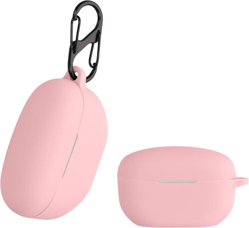 LORANKA-Étui Compatible avec Sony WF-1000XM5 Housse - Housse pour Casque Audio étui de Protection en Silicone - Rose Ancien