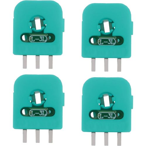 Nuek-Lot De 4 Potentiomètres À Effet Hall 3d Compatibles Avec Joystick Ps5 9,6 X 13,3 Mm Capteur Analogique 3d Potentiomètre