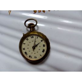 Montre Gousset En Metal Dore