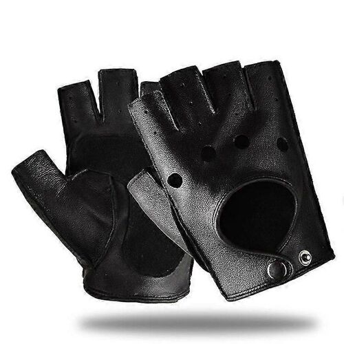 Gants En Cuir Pour Hommes, Gants De Sport D'hiver, De Fitness, De Moto, Tactiques, Mitaines, Noir, Taille Xl