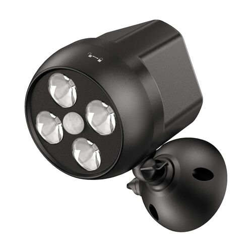 2025 - Lampe D'extérieur Avec Détecteur De Mouvement Étanche, Projecteur Led Avec Capteur Sans Fil, Sécurité Extérieure