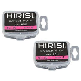 Lot De 100 Hameçons Barbelés En Acier Inoxydable À Haute Teneur En Carbone Pour La Pêche À La Carpe, Avec 8011 4