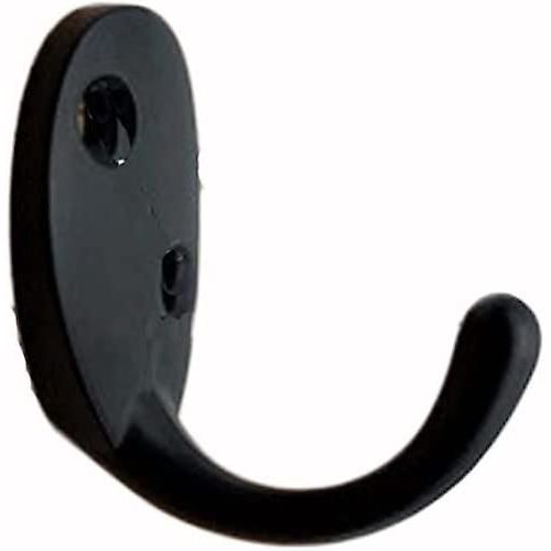 Porte-manteau mural en alliage de zinc 2025, 29,5 mm, pour serviettes, vêtements, salle de bain, cuisine, noir