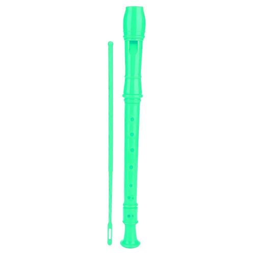 Flûte Clarinette 8 Trous Avec Tige De Nettoyage Et Instructions Pour Enfants Débutants (Vert)
