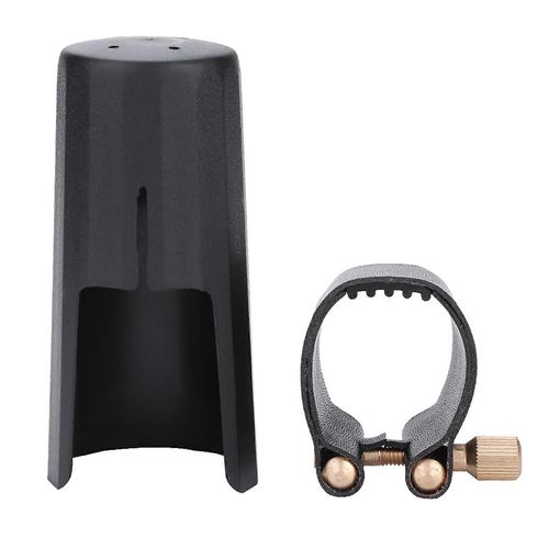 Attache De Ligature En Pu Avec Capuchon En Plastique Pour Embouchure En Bakélite De Clarinette Durable