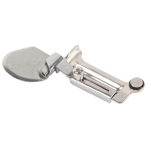 Reliure De Bande De Fixation De Dossier De Sertisseuse Plate En Acier Pour La Machine À Coudre Industrielle À La Maison 1/2