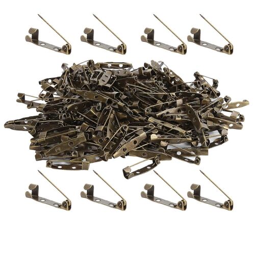 200 Pcs Épingles À Nourrice Simple Vintage Vêtements Broche En Alliage Pins À Coudre Bricolage Fabrication De Bijoux2.5cm