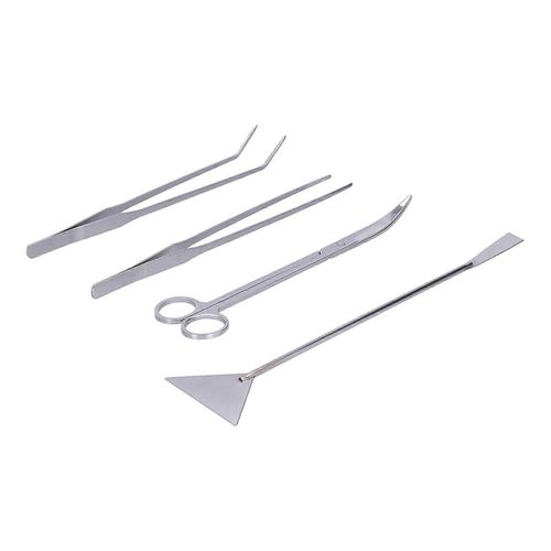 Kit D'outils 4 En 1 Pour Aquarium Aquascape,En Alliage D'aluminium,Pour Le Nettoyage Des Plantes