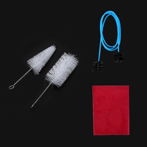 4pcs Trompette Brosses De Nettoyage Set Accessoires D'entretien D'instruments De Musique