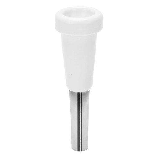 Embouchure De Trompette En Plastique De Cuivre Intégré 7c Économisant Du Travail Sans Rouille Accessoires D'instrument De Musique Pour Débutantsblanc