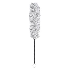 Brosse De Nettoyage Pour Clarinette,Douce,Ultra Propre,En Fil De Coton Noir Et Blanc,Pour Flûte