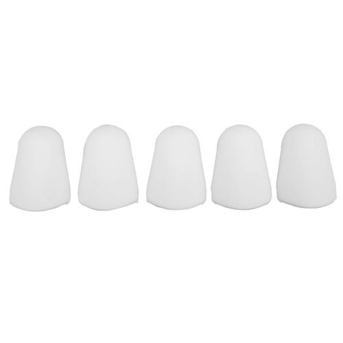 5 Pcs Embout Buccal Capuchon Silicone Protecteur Ensemble D'accessoires Kit Pour Clarinette Saxophone Blanc