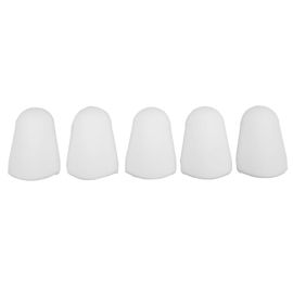 5 Pcs Embout Buccal Capuchon Silicone Protecteur Ensemble D'accessoires Kit Pour Clarinette Saxophone Blanc