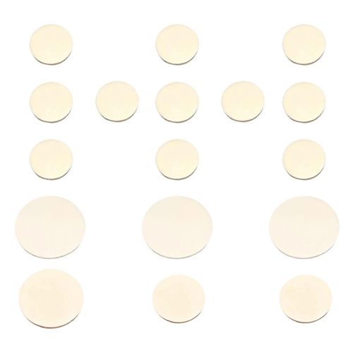 17 Pcs Clarinette Pads Liège Isolation Acoustique Résistance De Frottement Instrument Accessoires