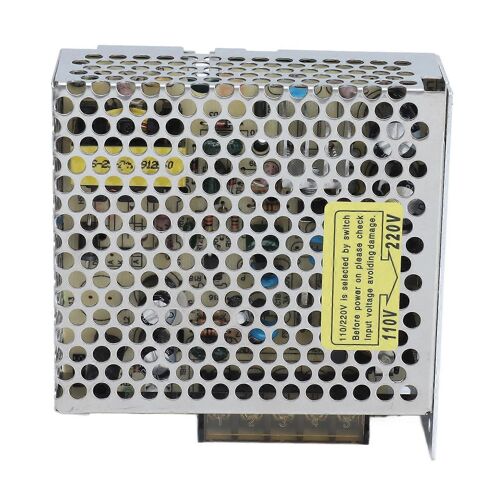 Convertisseur de puissance à découpage Protection de sécurité Performance d'abrasion Alimentation en alliage d'aluminiumS-25-24