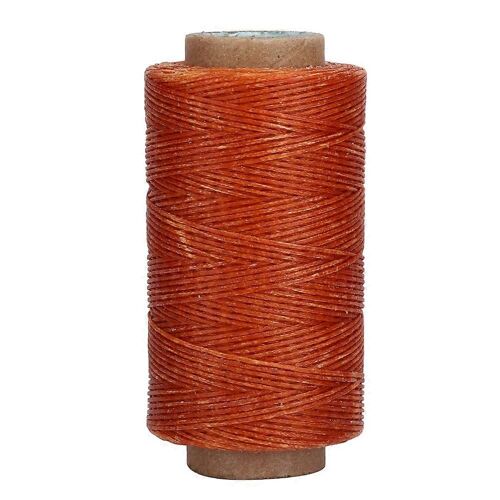 Fil Ciré 150d 820,2 Pieds,Cordon De Couture Plat Fait Main,Accessoires Pour Bricolage Du Cuir,Kaki Clair