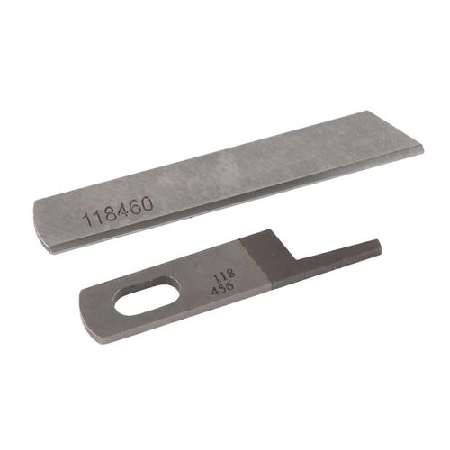 Lame supérieure et inférieure Machine à coudre Ménage Surjeteuse Supérieur et Inférieur Couteau Set Kit