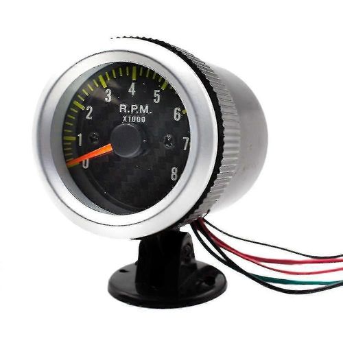 Tachymètre 52mm General Motors 12vled Compteur De Vitesse (1 Pièce,Noir) -Aya