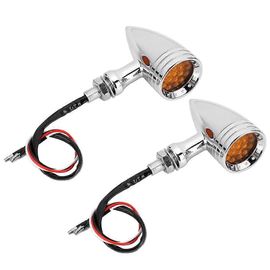 Moto Style Rétro Bullet Led Clignotant Lampe Lampe De Poche Fit Pour Honda