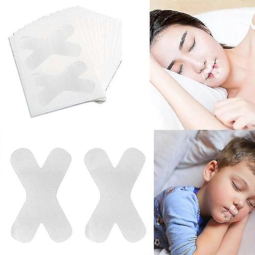 100 Pcs Sleep Strips Anti Ronflement Pour Arrêter Le Ronflement Ruban Adhésif 