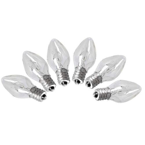 Ampoules Pour Lampe Sel - Lot 6 Pièces - Culot E12 - 15w - 220-240v