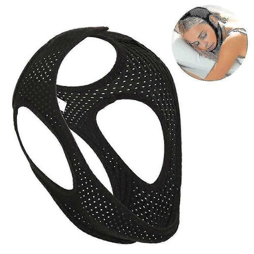 Ceinture Anti-Ronflement Adulte Respirant Triangle Mentonnière Ceinture Anti Ronflement Artéfact 