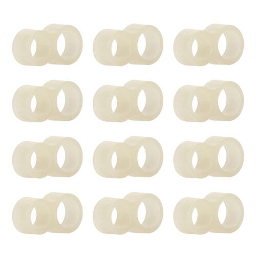 12pcs poignée de porte tampon d¿évitement de collision éliminer le son Diplopore silicone poignée de porte Protection poignée de porte pare-chocs bleu fluorescent