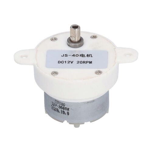 Moteur à engrenages en plastique de réduction de vitesse à engrenages DC 12V 20RPM pour les machines d¿équipement de jouet JS-40