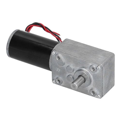 Moteur à vis sans fin,turbine autobloquante,réducteur électrique en aluminium moulé sous pression,12 V,80 tr/min