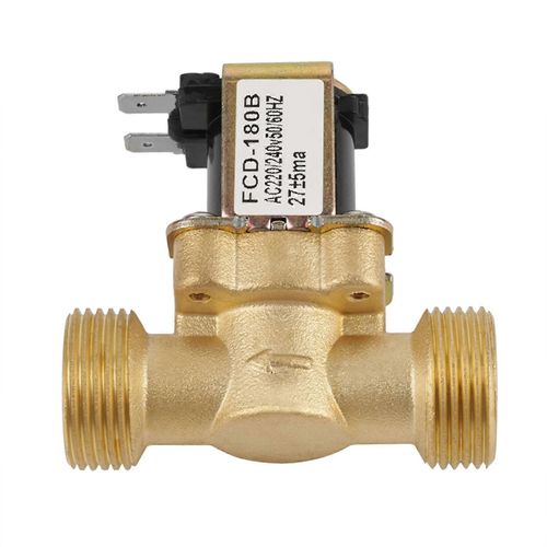 G3/4 2 voies entrée d'eau N/C normale fermée pression électrovanne électrique AC 220V FCD -180B