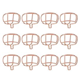 12 Pcs En Forme De Valise En Métal Trombone Marque-Page Pince École Bureau Papeterie Fournitures