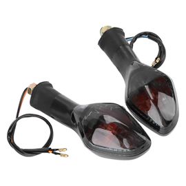2pcs Moto Clignotant Clignotant Clignotant Avant Clignotant De Remplacement Pour Cb500x Cb1300 Nc700 2013-2020noir
