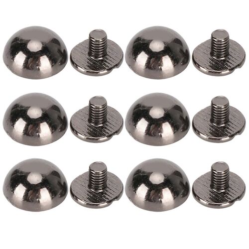 Champignons Rivets Tête Ronde Vis Dôme Diy Stud Boutons Pour Sac Chaussures Vêtements Décor
