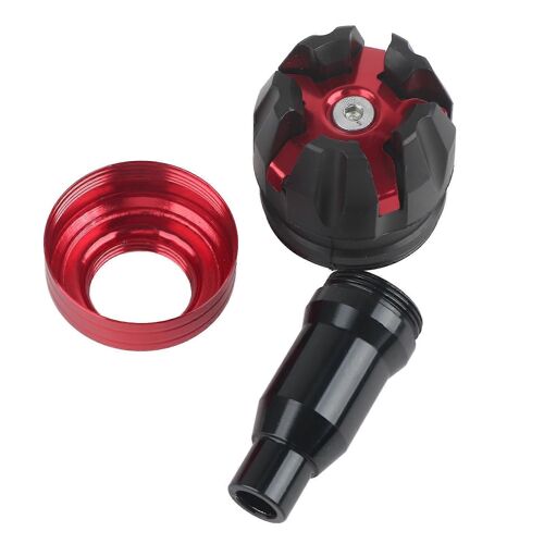 Nouvelle Moto Cnc Alliage D'aluminium Cadre Curseur Chute Protecteur Anti Crash Caps Rouge