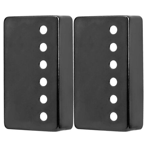 Guitare Électrique Micro Coquille Nickel Couverture 50mm Et 52mm Accessoires D'instrument De Musiquenoir 2 Pcs