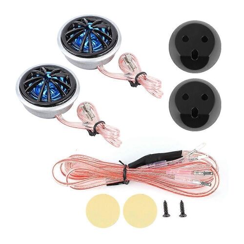 Haut-Parleur Audio De Voiture 165as 6,5 Pouces Ensemble De Haut-Parleurs Modifié Pour Voiture Haut-Parleur Haut Et Bas 2 Ensemble De Distribution Haut-Parleur Noir