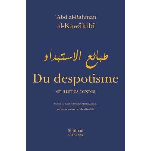 Du Despotisme Et Autres Textes