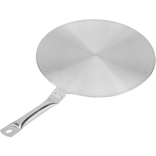 KALANKA-Diffuseur de Chaleur de Plaque de Cuisson à Induction, tajine de Table de Cuisson de Tapis de Cuisine à mijoteuse en Acier Inoxydable, cuiseurs électriques à gaz(20cm)