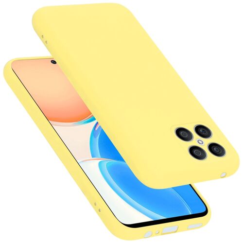 Cadorabo Housse compatible avec en LIQUID YELLOW - Étui de protection en silicone TPU flexible