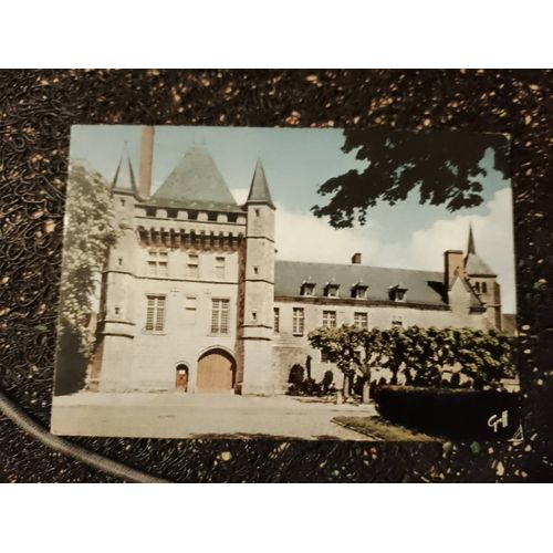 Carte Postale Colorée "Les Châteaux De La Loire"Vintage Années 90.
